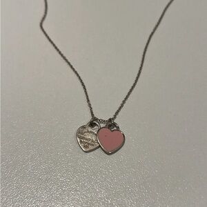 Authentic tiffany and co heart necklace